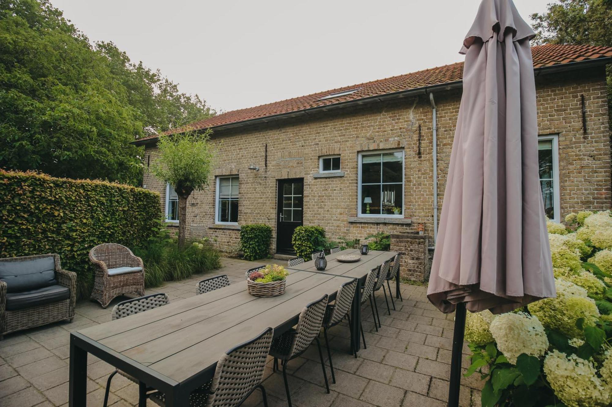 Villa Authentieke Boerderij Woning Retranchement Exterior foto